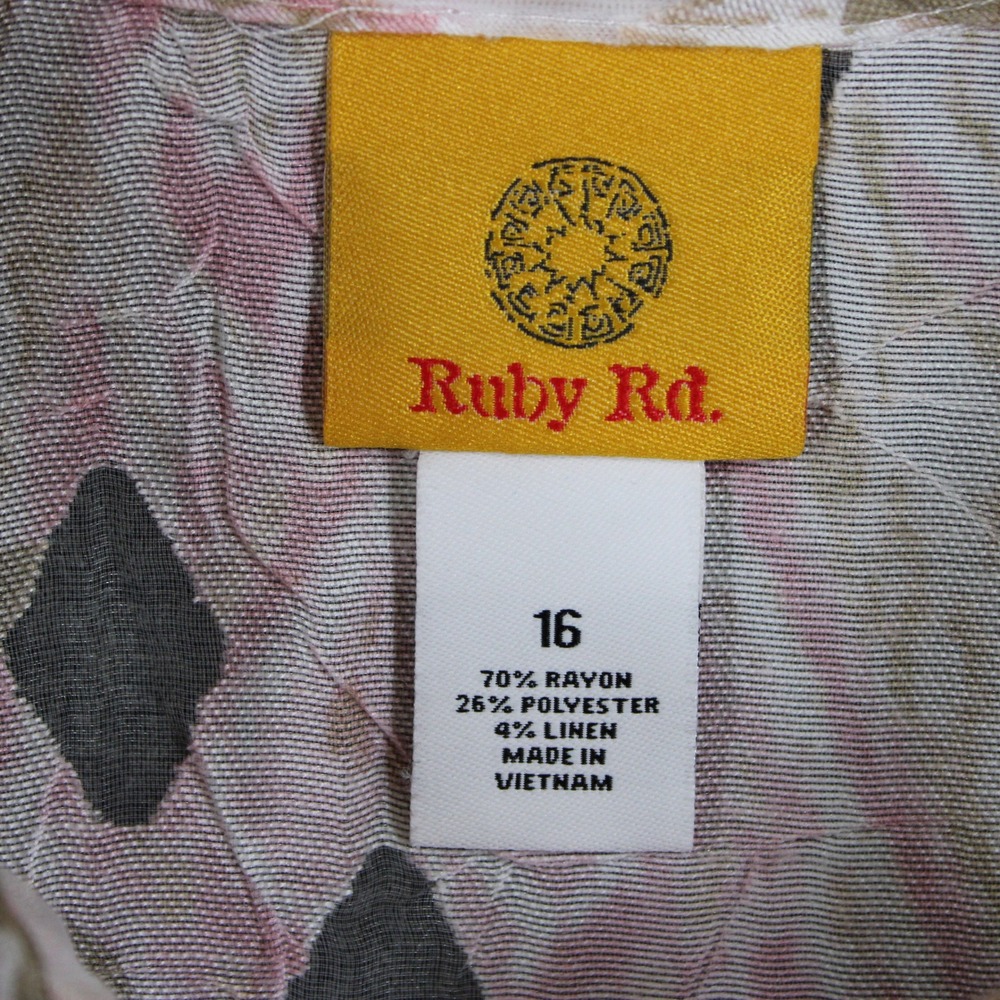 Ruby Rd Women's Button Up Jacket - Picture 8 of 12